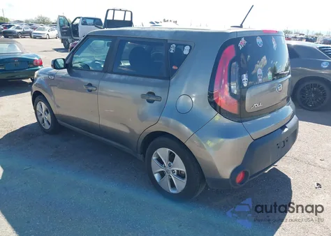 2016 Kia Soul из США, поврежденный, VIN KNDJN2A25G7389656